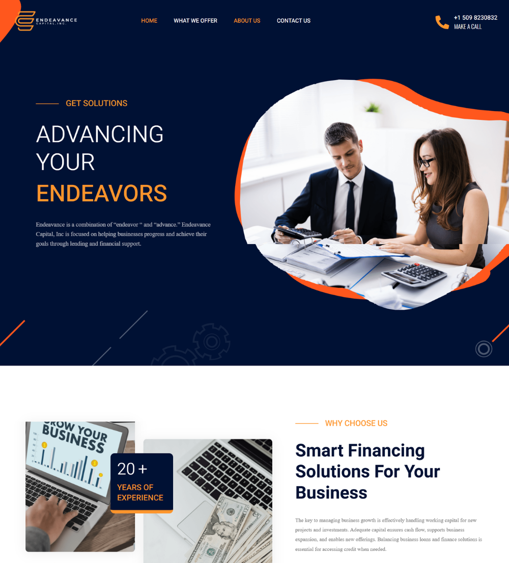 Endeavance Capital Smart Financing Solutions for Your Business