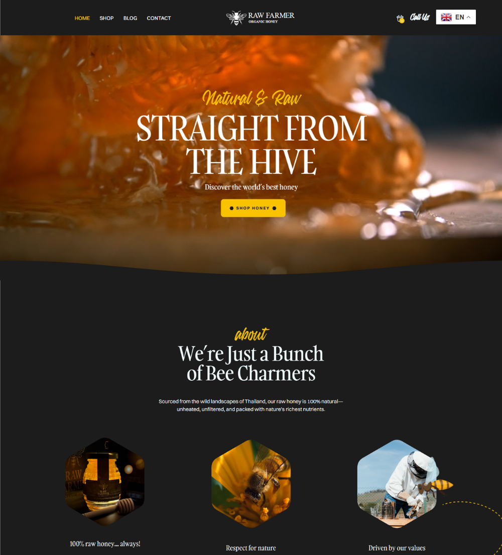 raw farmer honey